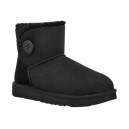 Ботинки UGG Classic Mini Bailey Button Black
