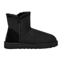 Купить UGG Classic Mini Bailey Button Black FKS2351223