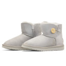 Ботинки UGG Classic Mini Bailey Button Light Grey