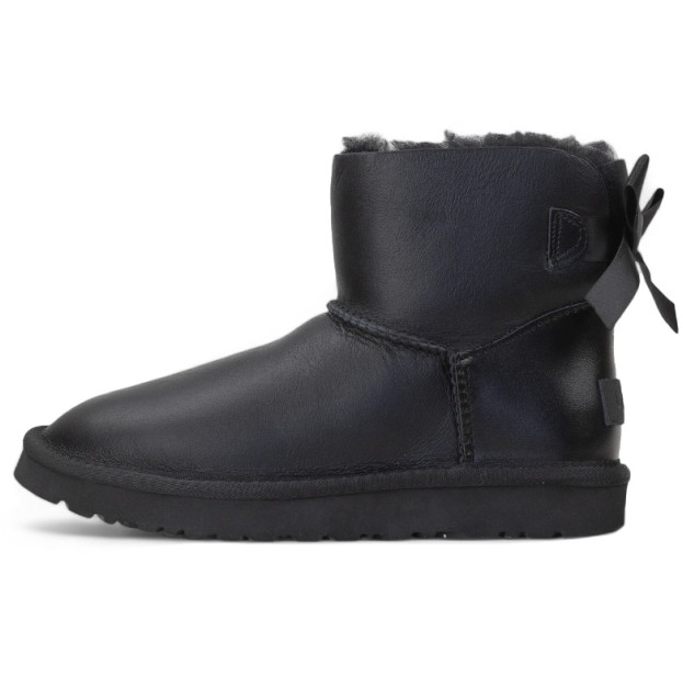 UGG Classic Mini Black Lather