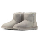 Ботинки UGG Classic Mini Zip Grey Beige