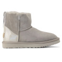 Купить UGG Classic Mini Zip Grey Beige FKS2355342