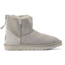 Купить UGG Classic Mini Zip Light Grey FKS2355473