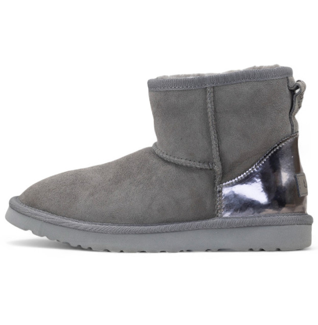 UGG Classic Mini Grey Metallic