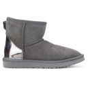 Купить UGG Classic Mini Grey Metallic FKS2356264