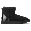 Придбати UGG Classic Mini Black Metallic Suede FKS2359032