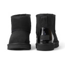 UGG Classic Mini Black Metallic Suede 2359032