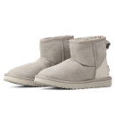 Черевики UGG Mini Light Grey Metallic Suede