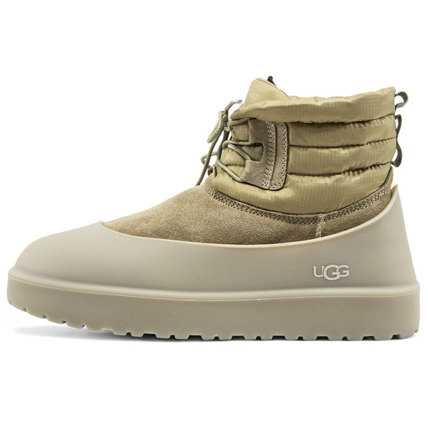 UGG Classic Mini Lace-Up Weather Boot Dune