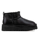 Придбати UGG Ultra Mini Platform Leather Black Premium FKS2351283