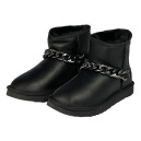 Черевики UGG Mini Chain Black Leather