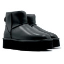 Ботинки UGG Mini Black Platform Leather