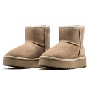 Черевики UGG Classic Mini Beige Platform