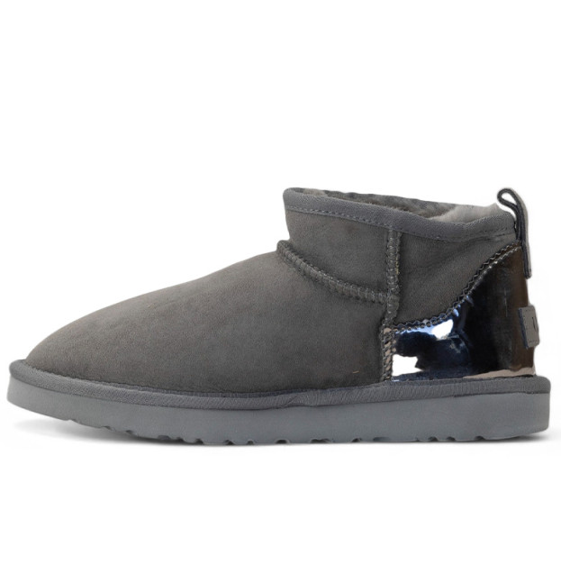 UGG Classic Ultra Mini Gray Lacquer