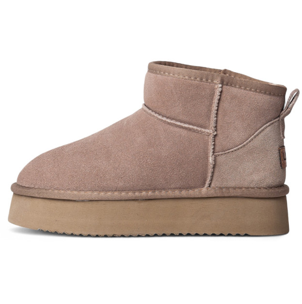 UGG Ultra Mini Platform Beige Suede
