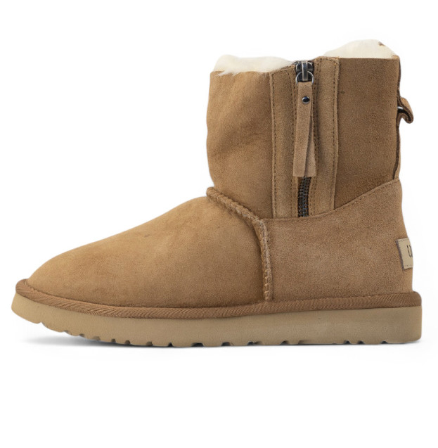 UGG Classic Short Zip Beige