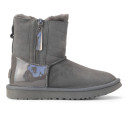Придбати UGG Classic Short Zip Lacquer Gray FKS2355467