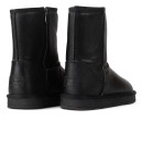 Оригінал UGG Classic Short Leather Zip Black