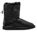 Придбати UGG Classic Short Zip Metallic Black II FKS2351218