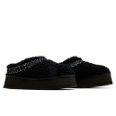 Капці UGG Tazz Slipper Heritage Braid Black Platform