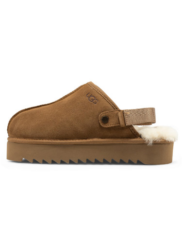 UGG Lanah Clog Platform Chestnut
