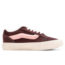 Кеды Vans Knu Skool Burgundy Pink White
