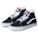 Кеды Vans Old Skool High Black White С МЕХОМ