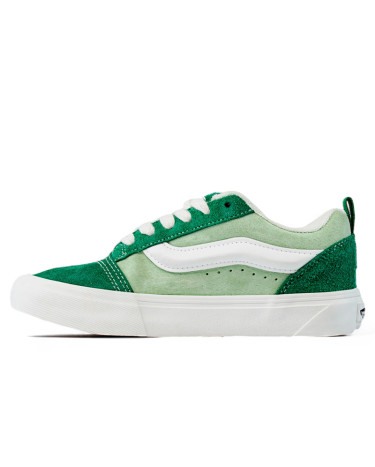 Vans Knu Skool Shoes Green White VN009QCGRN