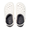 Оригінал Crocs Classic Lined Clog White Grey