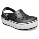 Сабо Crocs Crocband Platform Black White