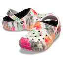 Придбати Crocs Classic Lined Tie-Dye Clog Black Multi FKS2353118