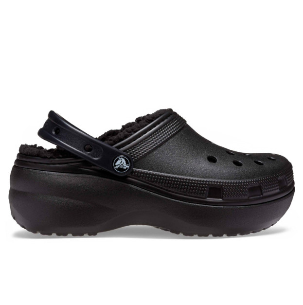 Crocs Classic Platform Lined Black