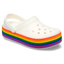 Сабо Crocs Crocband Platform Rainbow