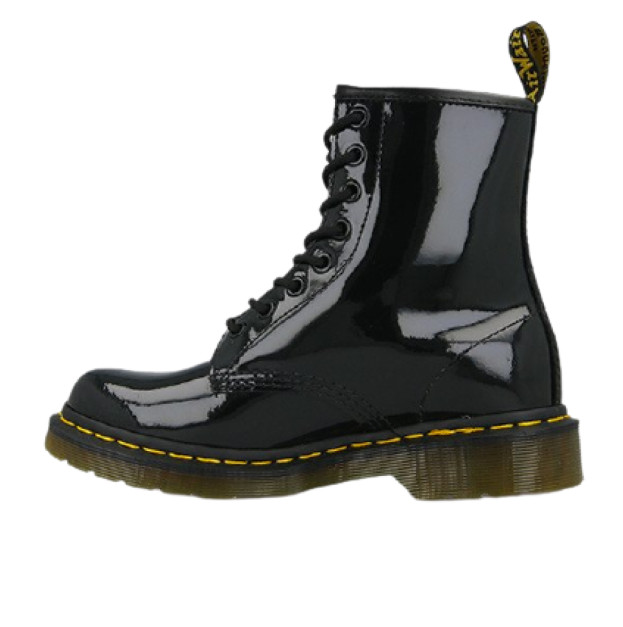 Dr. Martens 1460 Patent Leather Lace Up Boots Black 11821011