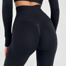 Оригінал Легінси Темно Чорні з Push-Up Ефектом