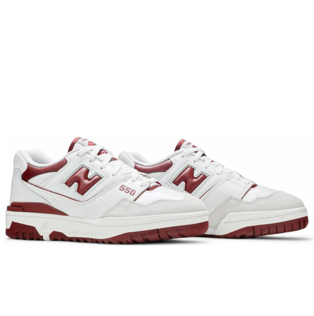 New Balance 550 Sea Salt Burgundy BB550LI1
