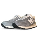 Кросівки New Balance 574 Grey White Winter С МЕХОМ