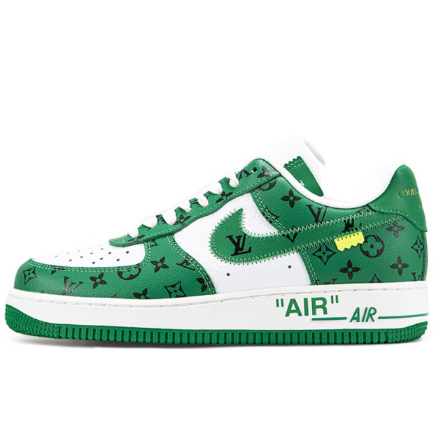 Nike Air Force 1 Low x Louis Vuitton By Virgil Abloh White Green