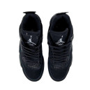 Оригінал Jordan 4 Retro Total Black Winter С МЕХОМ