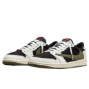 Кроссовки Jordan 1 Low x Travis Scott Olive
