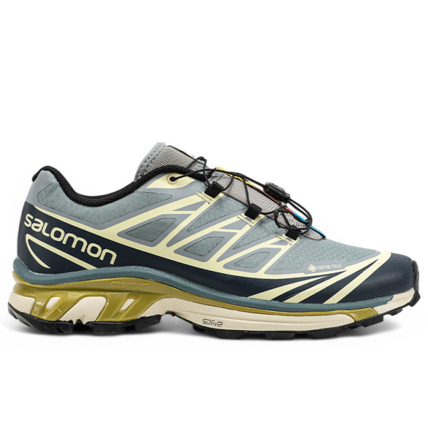 Salomon XT-6 Gore-Tex Blue Beige