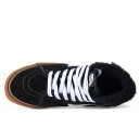 Оригинал Vans Old Skool High Black White Gum С МЕХОМ