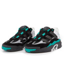 Кроссовки Adidas Niteball Black Sub Green Winter С МЕХОМ