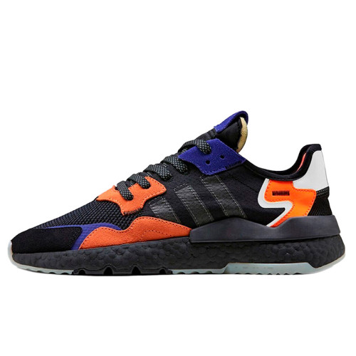 Adidas Nite Jogger Black Orange Blue