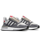 Кроссовки Adidas ZX 500 RM Grey Four Scarlet