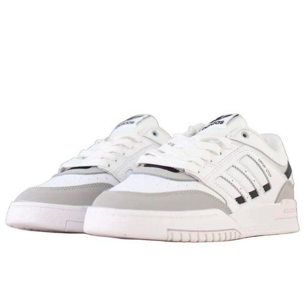 Adidas Drop Step White Gray Black