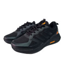 Кросівки Adidas Cloudfoam Black Orange Termo с Флисом