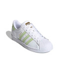 Кросівки Adidas Superstar White Green Gold