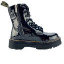 Придбати Dr. Martens Jadon Patent Leather Polished Boots Black С МЕХОМ FKS2351447