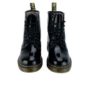 Черевики Dr. Martens Jadon Leather Polished Boots Black С МЕХОМ